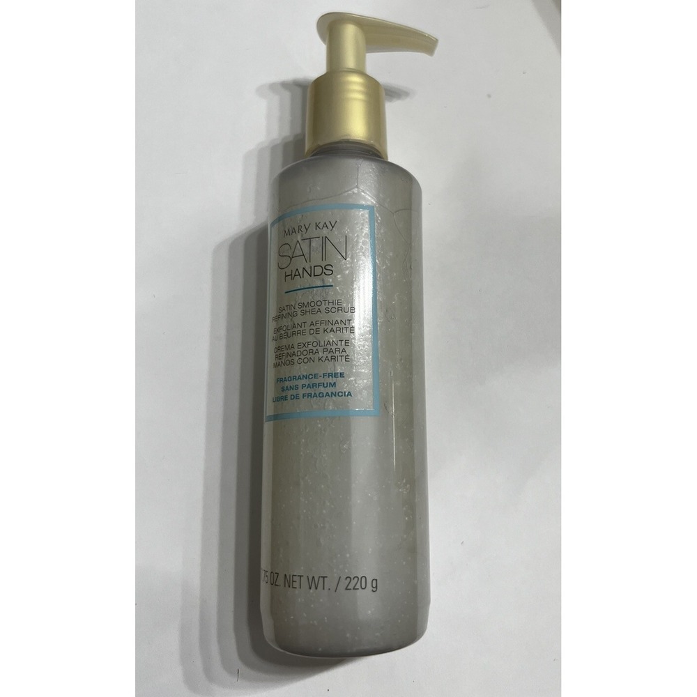 Mary Kay Satin Hands Shea Scrub Shea Butter Fragrance Free